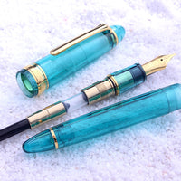 プロフィット21アクアブルー Fountain Pen - Wancher ワンチャー