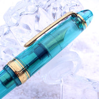 プロフィット21アクアブルー Fountain Pen - Wancher ワンチャー