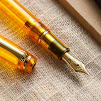プロフェッショナルギアスリム14金・琥珀色 Fountain Pen - Wancher ワンチャー