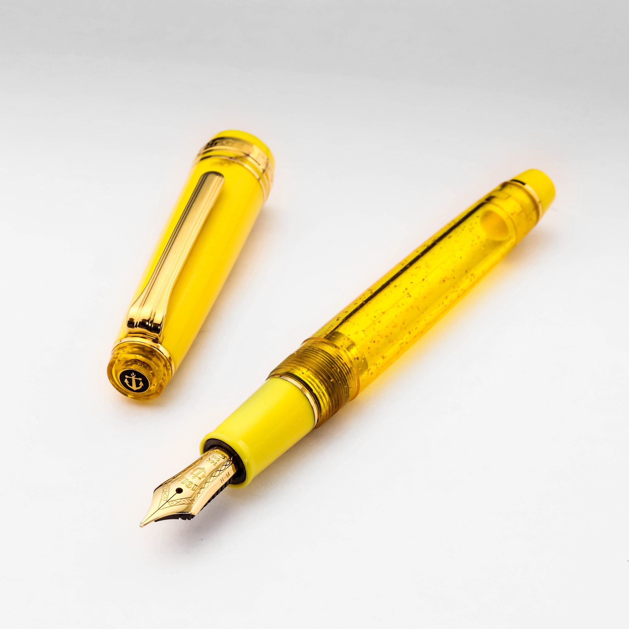 プロフェッショナルギアスリム14金<br>梅花の歌 Fountain Pen - Wancher ワンチャー