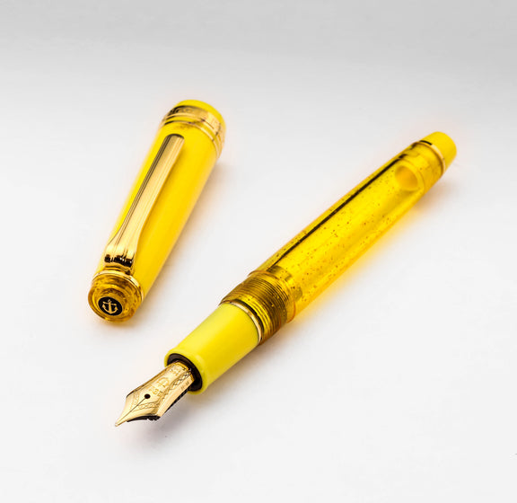 プロフェッショナルギアスリム14金<br>梅花の歌 Fountain Pen - Wancher ワンチャー