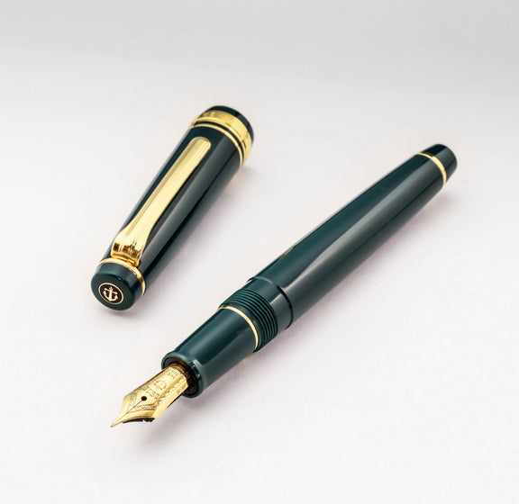 プロフェッショナルギアスリム14金<br>フォレストグリーン Fountain Pen - Wancher ワンチャー