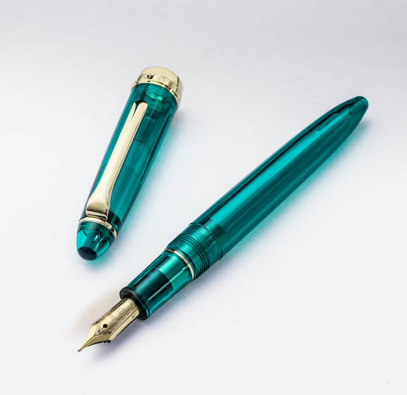 プロカラー<br>ターコイズブルー Fountain Pen - Wancher ワンチャー