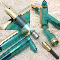 プロカラーアクアブルー Fountain Pen - Wancher ワンチャー