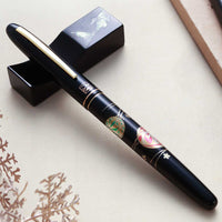 呉竹近代蒔絵万年筆 - 毬遊び Fountain Pen - Wancher ワンチャー