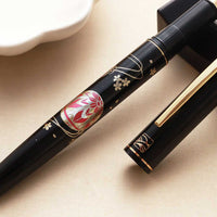 呉竹近代蒔絵万年筆 - 毬遊び Fountain Pen - Wancher ワンチャー