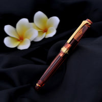 プロフェッショナルギアスリム14金ハワイアンライプ Fountain Pen - Wancher ワンチャー