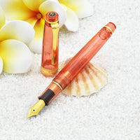 プロフェッショナルギアスリム14金ハワイアンライプ Fountain Pen - Wancher ワンチャー