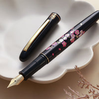 呉竹近代蒔絵万年筆 - 桜春風 Fountain Pen - Wancher ワンチャー