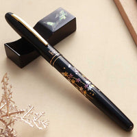 呉竹近代蒔絵万年筆 - 枝垂桜 Fountain Pen - Wancher ワンチャー