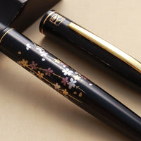 呉竹近代蒔絵万年筆 - 枝垂桜 Fountain Pen - Wancher ワンチャー