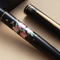 呉竹近代蒔絵万年筆 - 桜唄 Fountain Pen - Wancher ワンチャー