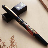 呉竹近代蒔絵万年筆- 華舞妓 Fountain Pen - Wancher ワンチャー