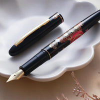 呉竹近代蒔絵万年筆- 華舞妓 Fountain Pen - Wancher ワンチャー