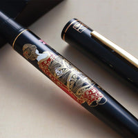 呉竹近代蒔絵万年筆- 華舞妓 Fountain Pen - Wancher ワンチャー