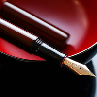 世界万年筆・会津漆・サンダルウッド Fountain Pen - Wancher ワンチャー