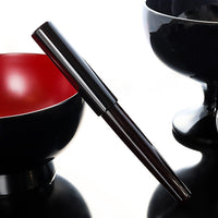 世界万年筆・会津漆・黒檀 Fountain Pen - Wancher ワンチャー