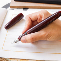 誠漆・赤溜塗 Fountain Pen - Wancher ワンチャー