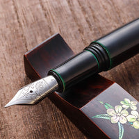 世界万年筆・福州漆・青溜塗 Fountain Pen - Wancher ワンチャー