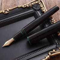 世界万年筆・福州漆・青溜塗 Fountain Pen - Wancher ワンチャー