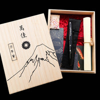 象嵌 紅葉・漆・黒 Fountain Pen - Wancher ワンチャー