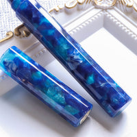 カレイド万年筆・ディープブルー・海波 Fountain Pen - Wancher ワンチャー