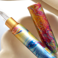 しずく・ガラスニブ万年筆・ 地球 Fountain Pen - Wancher ワンチャー