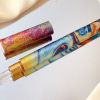 しずく・ガラスニブ万年筆・ 地球 Fountain Pen - Wancher ワンチャー