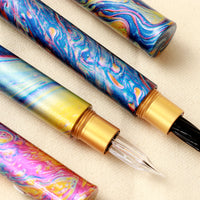 しずく・ガラスニブ万年筆・ 地球 Fountain Pen - Wancher ワンチャー