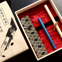 しずくガラスニブ万年筆ブルームーン Fountain Pen - Wancher ワンチャー