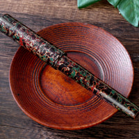 世界万年筆・津軽塗・黒上げ Fountain Pen - Wancher ワンチャー