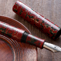 世界万年筆・津軽塗・赤上げ Fountain Pen - Wancher ワンチャー