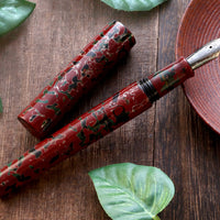 世界万年筆・津軽塗・赤上げ Fountain Pen - Wancher ワンチャー