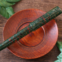 世界万年筆・津軽塗・緑上げ Fountain Pen - Wancher ワンチャー