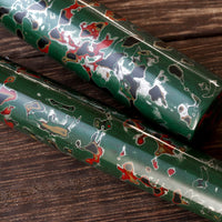 世界万年筆・津軽塗・緑上げ Fountain Pen - Wancher ワンチャー