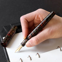 世界万年筆・津軽塗・呂上げ Fountain Pen - Wancher ワンチャー