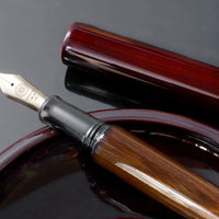 世界万年筆・会津漆・ベラウッド Fountain Pen - Wancher ワンチャー