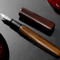 世界万年筆・会津漆・ベラウッド Fountain Pen - Wancher ワンチャー