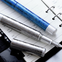 プリモ - フロスティシルバー Fountain Pen - Wancher ワンチャー