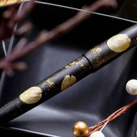 季映万年筆・夜桜・黒 Fountain Pen - Wancher ワンチャー