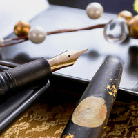 季映万年筆・夜桜・黒 Fountain Pen - Wancher ワンチャー