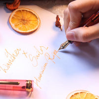 プロフェッショナルギア21金ハワイアンライプ Fountain Pen - Wancher ワンチャー