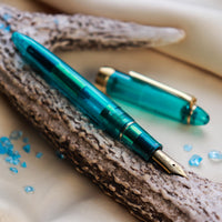 プロカラーアクアブルー Fountain Pen - Wancher ワンチャー