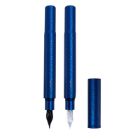 しずく・ガラスニブ万年筆・ブルームーン Fountain Pen - Wancher ワンチャー
