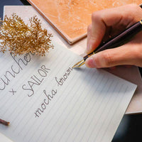 プロフェッショナルギア21金モカブラウン Fountain Pen - Wancher ワンチャー