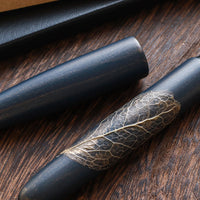 季映万年筆・紺漆・つばき Fountain Pen - Wancher ワンチャー