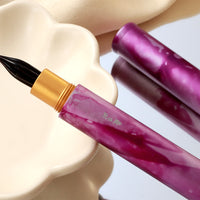 しずく・ガラスニブ万年筆・火星(うらら) Fountain Pen - Wancher ワンチャー