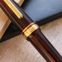 プロフェッショナルギア21金・モカブラウン Fountain Pen - Wancher ワンチャー