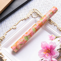 カレイド万年筆・ピンク・和桜 Fountain Pen - Wancher ワンチャー