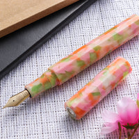 カレイド万年筆・ピンク・和桜 Fountain Pen - Wancher ワンチャー